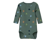 Name It dark forest dino footprint body